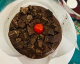 A picture of step 9 of Pull me up Chocolate Cake.