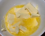 A picture of step 1 of Battenburg Cake (gluten free) 🧈.