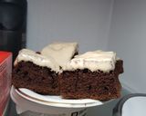 Pas rețetă Brownies cu glazură de cafea deasupra 1 fotografie