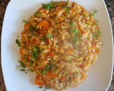 Foto del paso 4 de la receta: Guisito de arroz y almejas. #Mercado #CEBOLLA