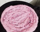 A picture of step 2 of Beetroot dosa.