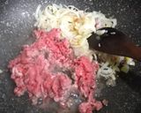 Foto langkah ke 2 dari resep Spaghetti Saos Delmonte Daging Sapi.