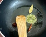 A picture of step 4 of Nei Choru (Ghee Rice).