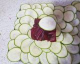 Foto del paso 2 de la receta Carpaccio de calabacín y remolacha con queso de cabra🥗