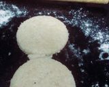 A picture of step 1 of Meethi tikkiya.