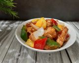 A picture of step 7 of Chinese Sweet and Sour Pork (Cantonese Dish).