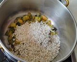 Foto del paso 3 de la receta Risotto de calabacín