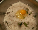 Foto del paso 8 de la receta: Pargos a la sal con aromas de te verde rosas, romero y manzanilla flor