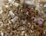 A picture of step 6 of Beef samosas.