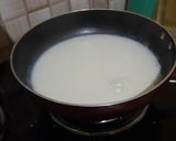 A picture of step 2 of No bake brownies.