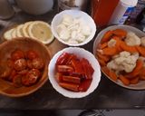 Nílusi sügér zöldségekkel sütve recept fázis 1 fotója