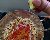 A picture of step 6 of Maggi Bhel.