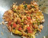 A picture of step 3 of Veg Biryani.