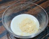 A picture of step 3 of Bihari Style Kadi Badi.