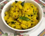 A picture of step 9 of Leftover Potato Sabzi.
