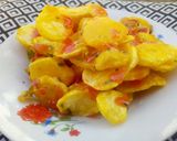 A picture of step 5 of Viazi karai.