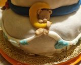 Két emeletes torta: nutellás és meggyes recept fázis 18 fotója
