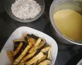 A picture of step 1 of Crispy fried egg plant.