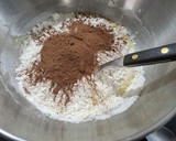 Foto del paso 1 de la receta: Pepas de cacao con dulce de peras express sin manteca