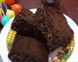 Foto langkah ke 6 dari resep Bolu Coklat Tepung Sagu Ekonomis 3 Telur.