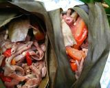 Foto langkah ke 3 dari resep Pepes Usus Ati Ampela.