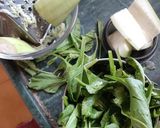 A picture of step 1 of Spinach Muthiya.