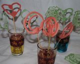 A picture of step 15 of Chocolate lace lollipops.