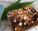 Foto langkah ke 11 dari resep Choco Bread Pudding (Puding Roti Coklat) #kamismanis.