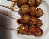 Foto langkah ke 5 dari resep Bakso Bakar Manis Pedas.
