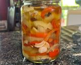 Foto del paso 5 de la receta: Conserva de Berenjenas y Morrón con Ajo