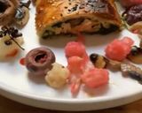 Une image de l'étape 10 de 💝Feuilleté saumon 🍣 épinards 🪹🥬🥦 légumes de saison 🌶️.
