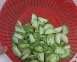 A picture of step 2 of Jhinge Aloo Posto.