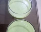 Foto langkah ke 4 dari resep Matcha Latte Pudding.