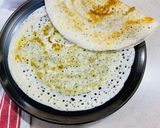 A picture of step 4 of Egg Dosa.