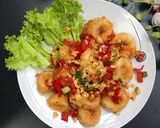 Foto langkah ke 6 dari resep Cumi Kriuk Cabe Garam Super Lezat.