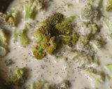 Foto del paso 5 de la receta: Brócoli con queso cremoso🥦🧀🥛🥯🍚🍱