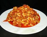 Foto langkah ke 4 dari resep Sambal Udang Tempe (Udang Tempe Sambal).