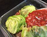 Foto del paso 3 de la receta: Paquetitos de repollo rellenos con vegetales
