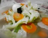 Foto langkah ke 6 dari resep Sup Bakso Telur 🍲.