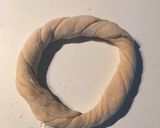 A picture of step 7 of Açma (soft rolled bread).