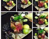 A picture of step 5 of Black Grapes Vineyard Mojito Mocktail.