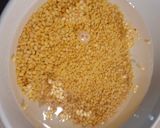 A picture of step 1 of Methi Moong Dal Sabzi.