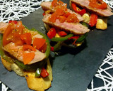 Foto del paso 6 de la receta: Pincho o tapa de atún con pimientos