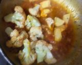 A picture of step 4 of Malai Gobhi.