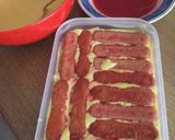 A picture of step 6 of Strawberry Tiramisu.
