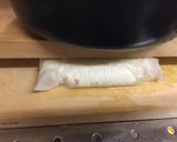 A picture of step 1 of Japanese Tofu Seafood Dumpling.