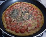 Foto del paso 2 de la receta: Tortilla de huevos con vienesas