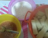 A picture of step 3 of Yamarita and tomato sauce.