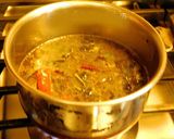 A picture of step 5 of AROMATIC SPICY FLAVORFUL HEALTHY RASAM /SOUP WITH HORSE GRAM AND TOMATOES.