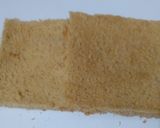 A picture of step 2 of PinWheel sandwich.